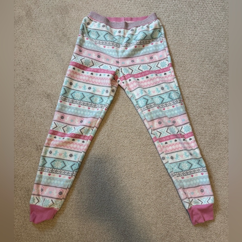 George Pastel Fleece Pajama Pants